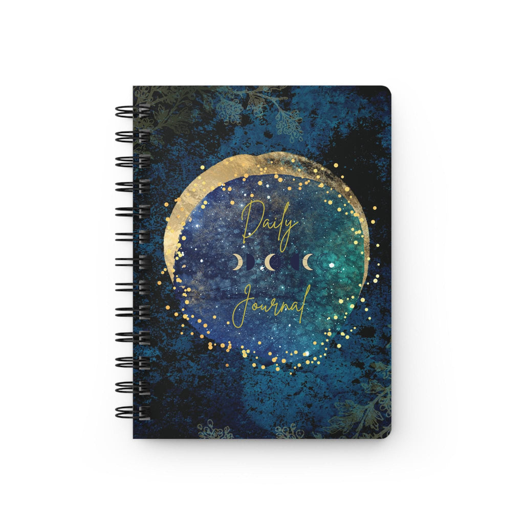 Celestial Spiral Bound Journal, Cosmic Notebook, Constellation Diary, Starry Sky Planner, Astronomy Sketchbook