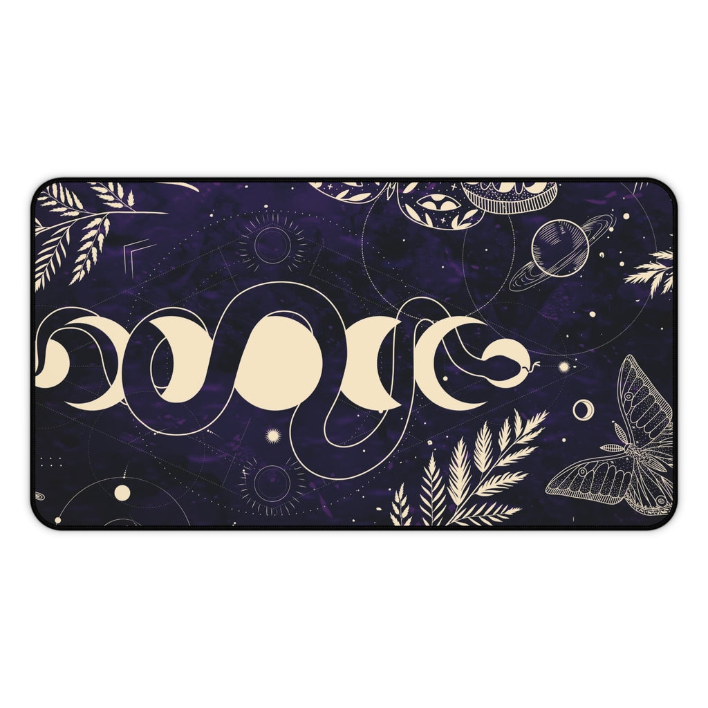 Moth and Snake Alchemy Desk Mat: 3 Sizes
