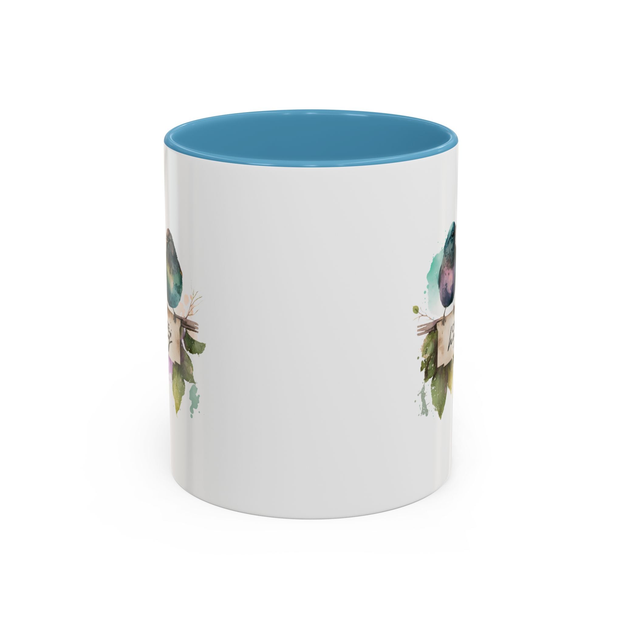 Choose Happy Coffee Mug | Inspirational Mug, Cute Bird Design, Gift for Nature Lovers, Perfect for Friends and Family
