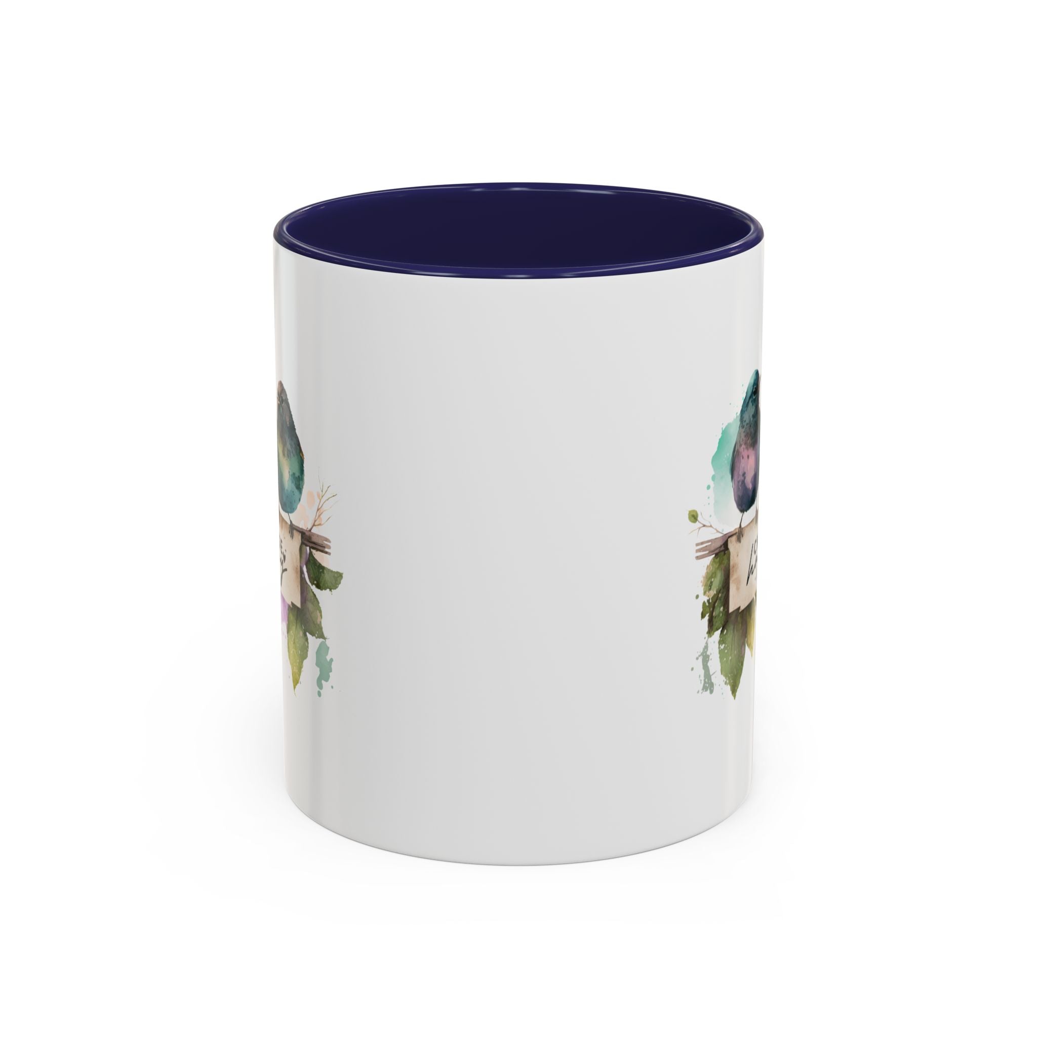 Choose Happy Coffee Mug | Inspirational Mug, Cute Bird Design, Gift for Nature Lovers, Perfect for Friends and Family
