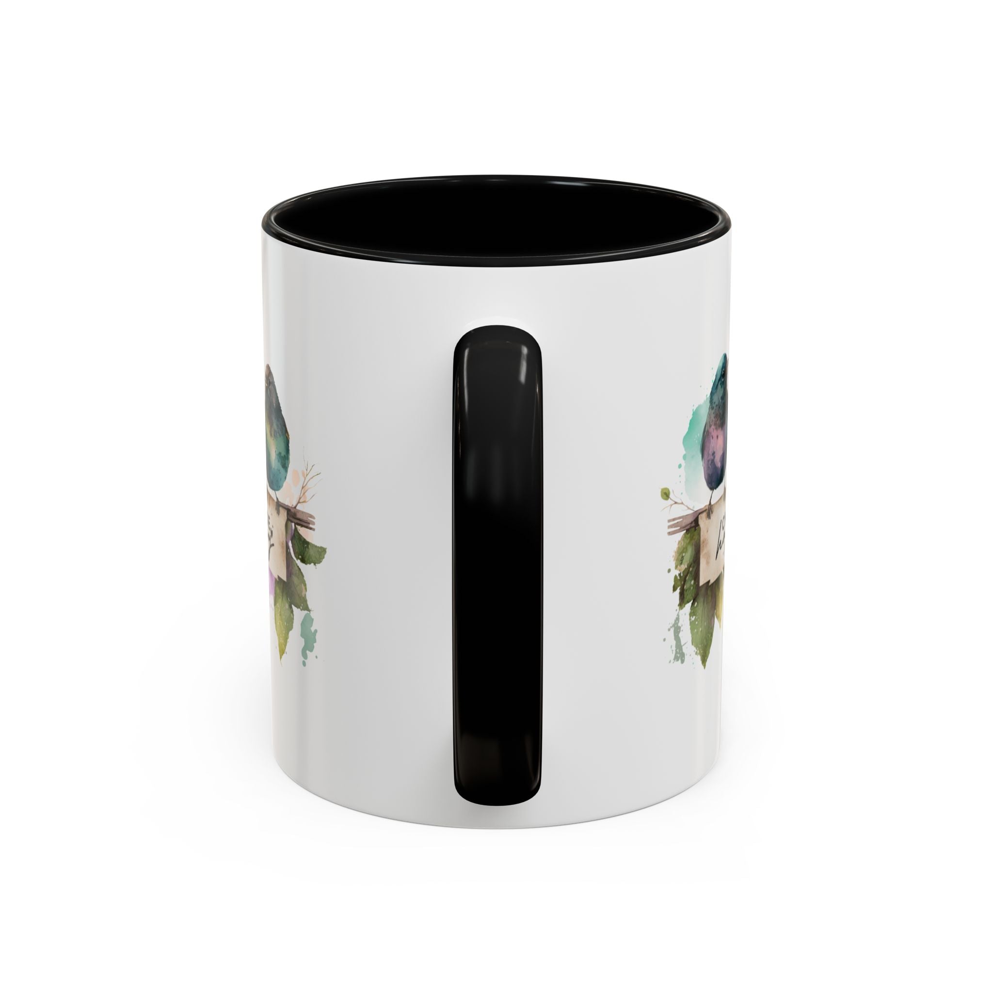 Choose Happy Coffee Mug | Inspirational Mug, Cute Bird Design, Gift for Nature Lovers, Perfect for Friends and Family