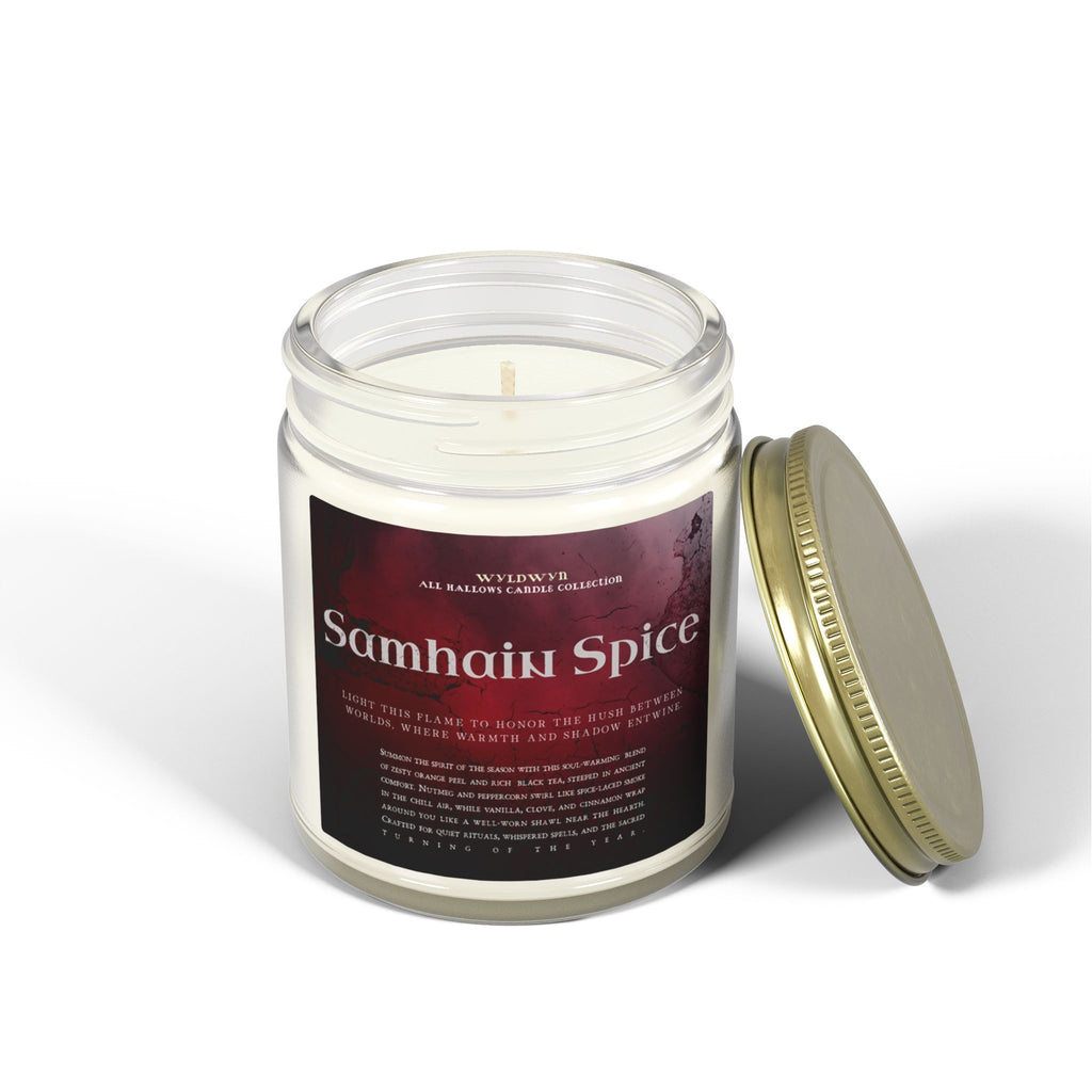 Scented Candle Samhain Spice — Coconut Apricot Wax  9 oz