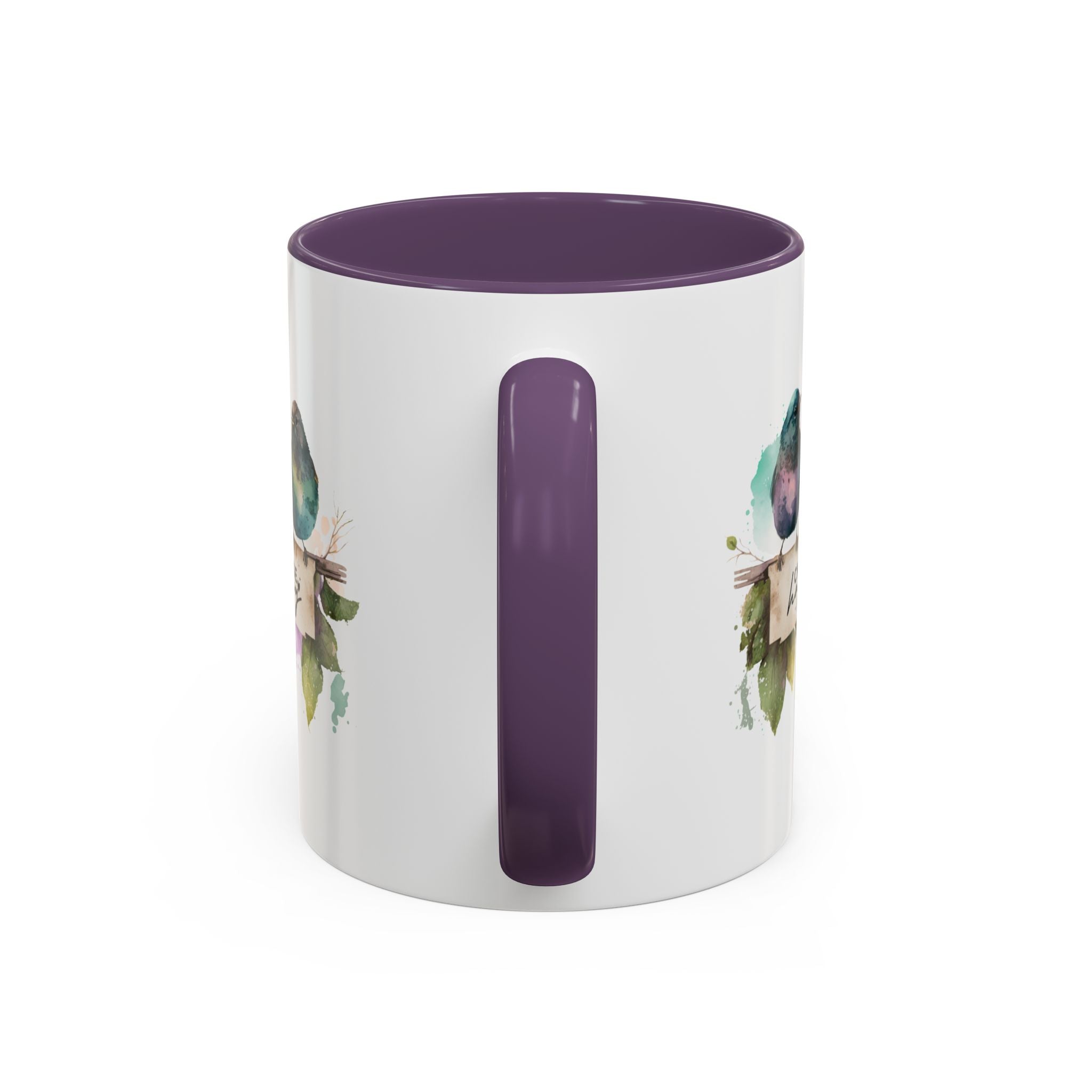Choose Happy Coffee Mug | Inspirational Mug, Cute Bird Design, Gift for Nature Lovers, Perfect for Friends and Family