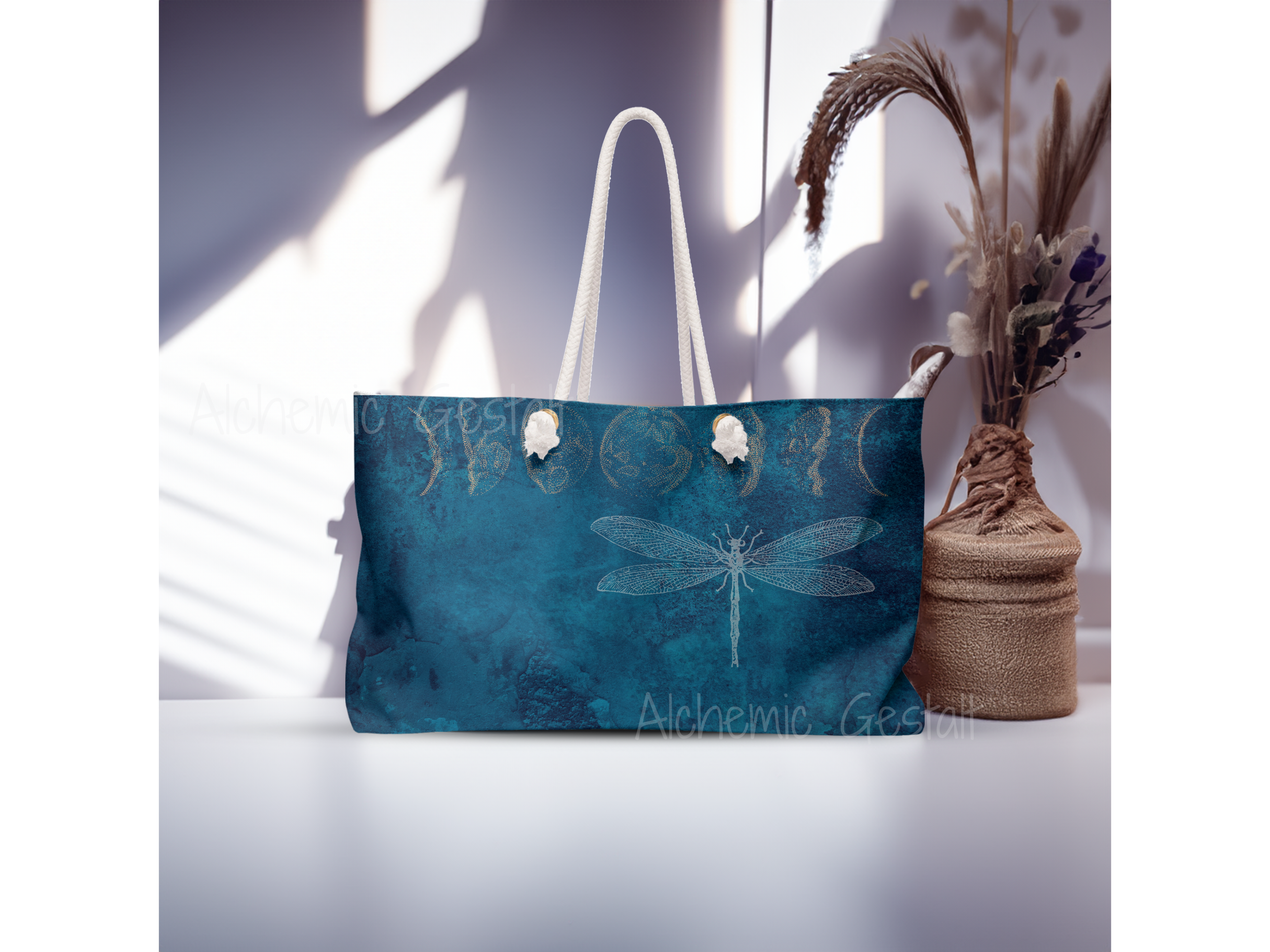Forest Alchemy Dragonfly Weekender Bag