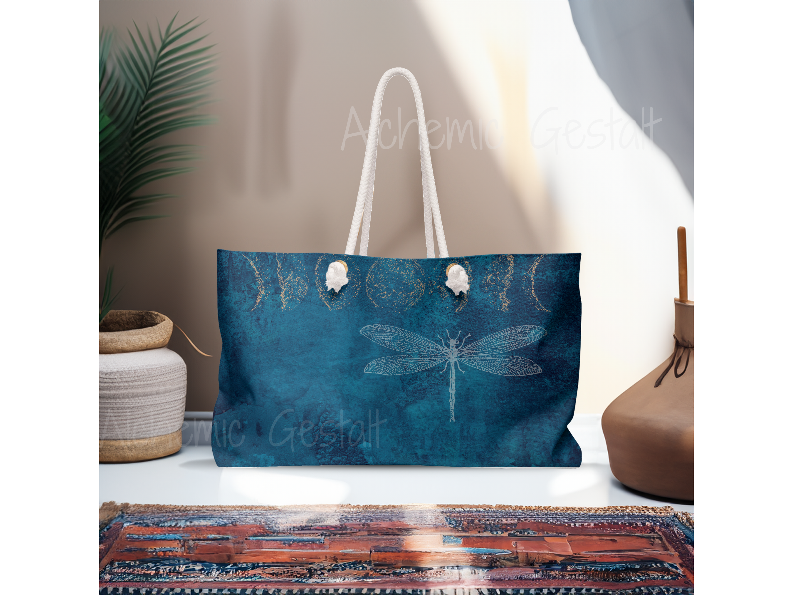 Forest Alchemy Dragonfly Weekender Bag