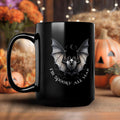 Spooky All Year Cute Bat Ceramic Mug 15 oz.