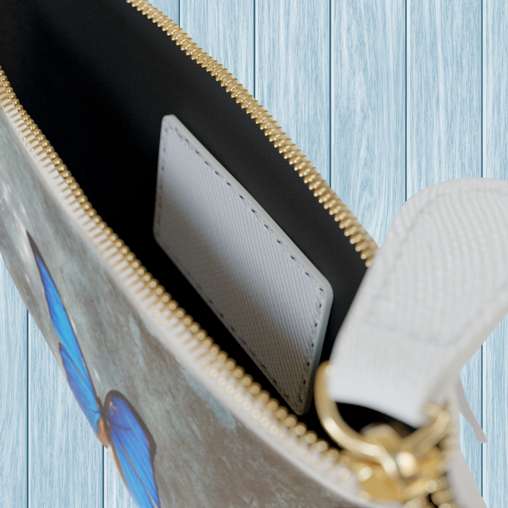 Accessory Pouch: Blue Butterfly Twinkles