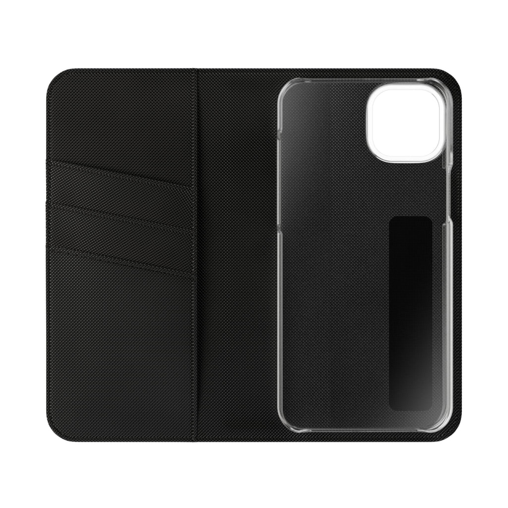 Feathers Flip Case, Phone Case, Protective Cover, Faux Leather Stand Feature Card & Cash Storage, Vibrant Colors, Stylish and Practical
