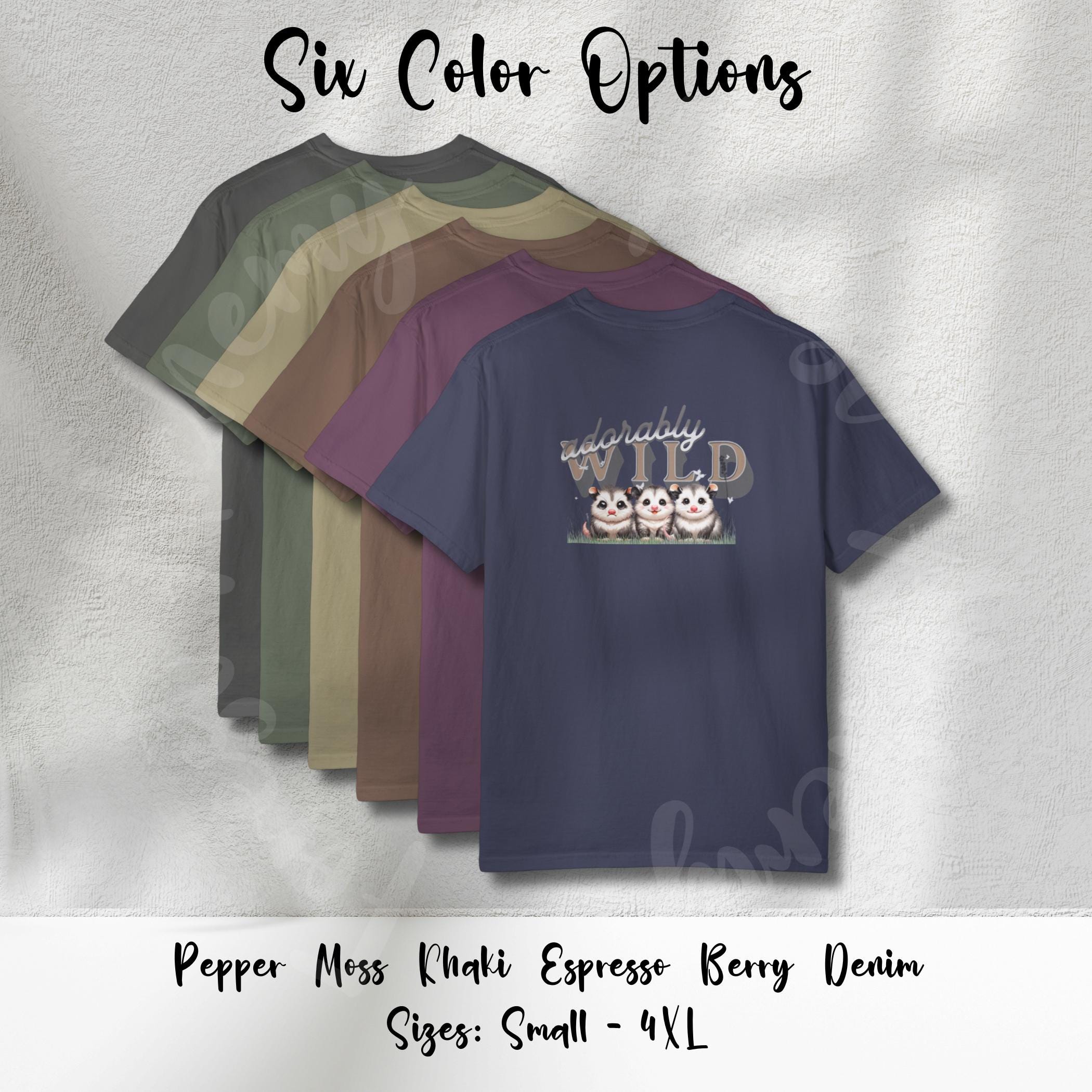 Opossum Tee: Adorably Wild Joey Graphic, 100% Cotton Unisex Shirt
