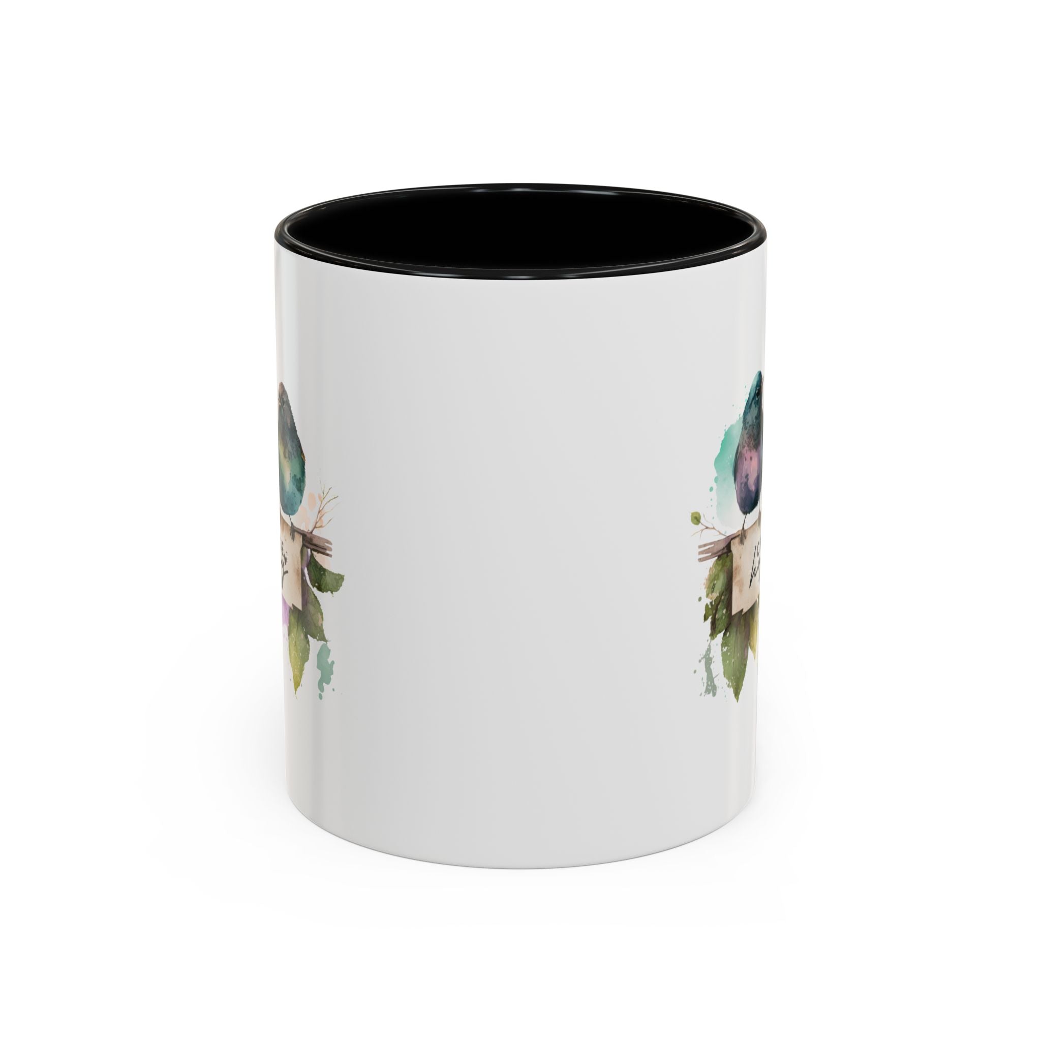 Choose Happy Coffee Mug | Inspirational Mug, Cute Bird Design, Gift for Nature Lovers, Perfect for Friends and Family
