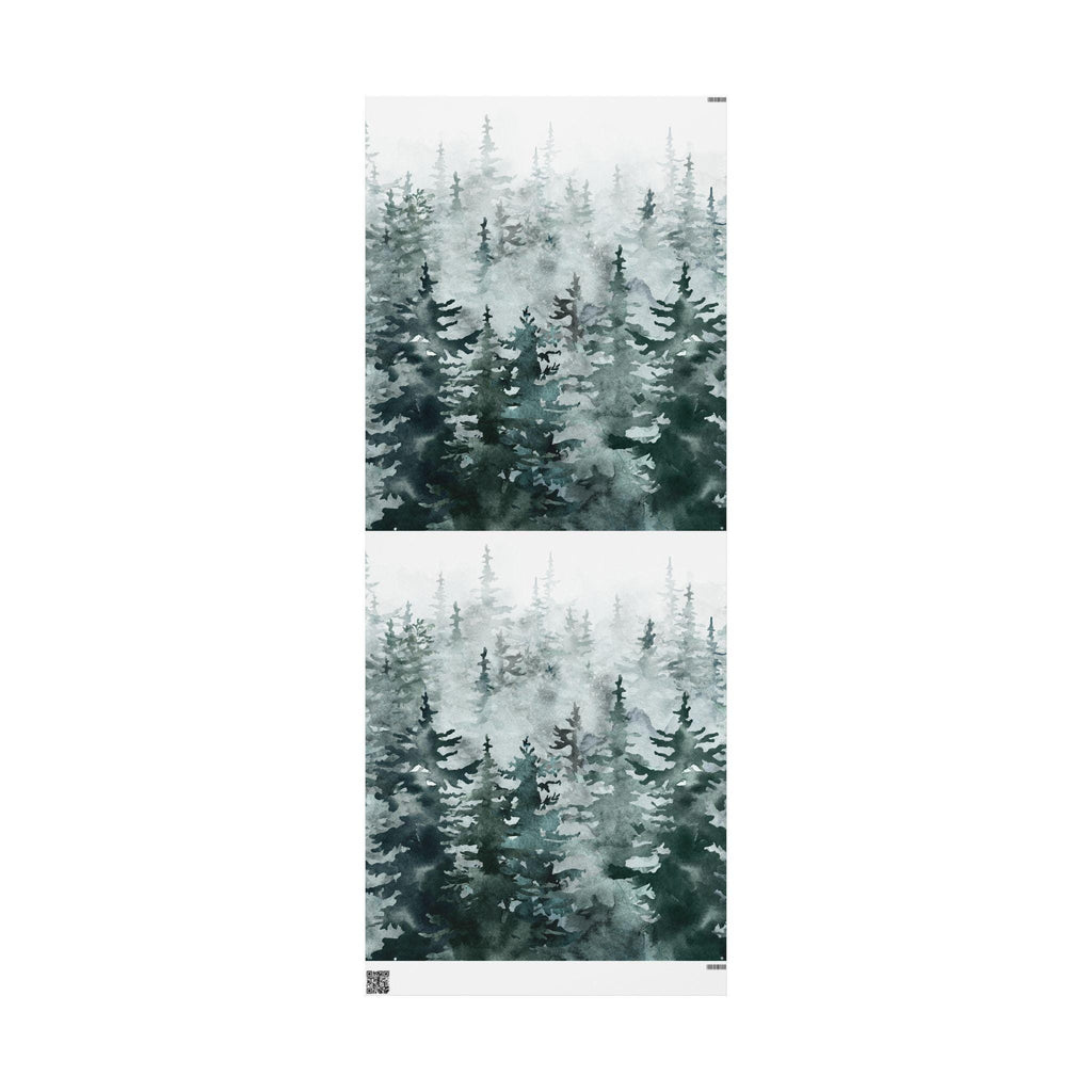 Nature-Inspired Wrapping Paper, Eco-Friendly Gift Wrap for Holidays, Forest Theme, Perfect for Any Occasion, Greenery Decor
