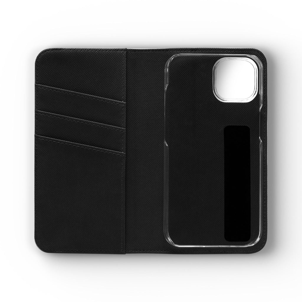 Feathers Flip Case, Phone Case, Protective Cover, Faux Leather Stand Feature Card & Cash Storage, Vibrant Colors, Stylish and Practical