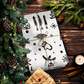 Christmas Doodle Wrapping Paper | Holiday Gift Wrap Roll