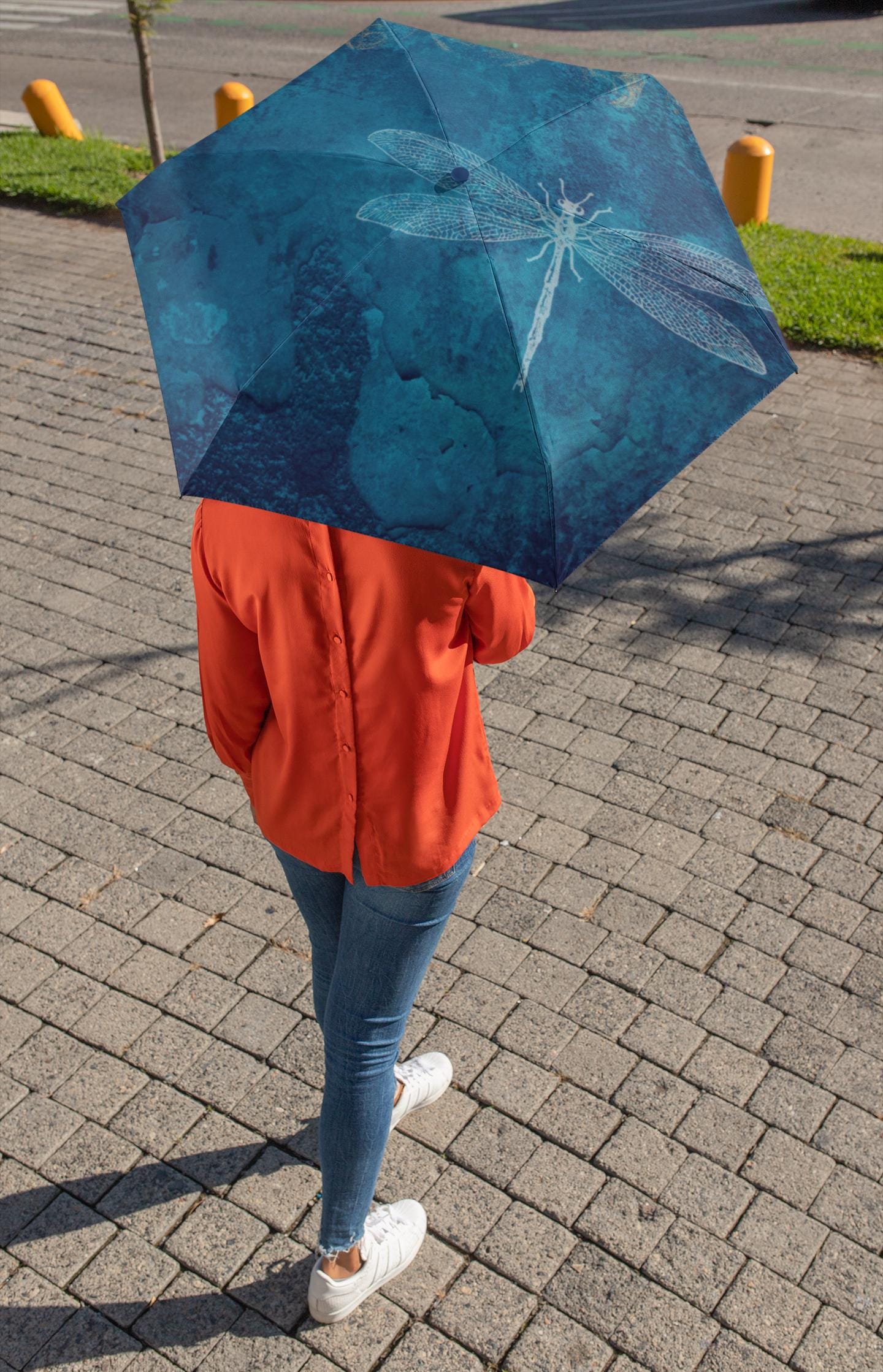 Forest Alchemy Collection Compact Foldable Travel Umbrella