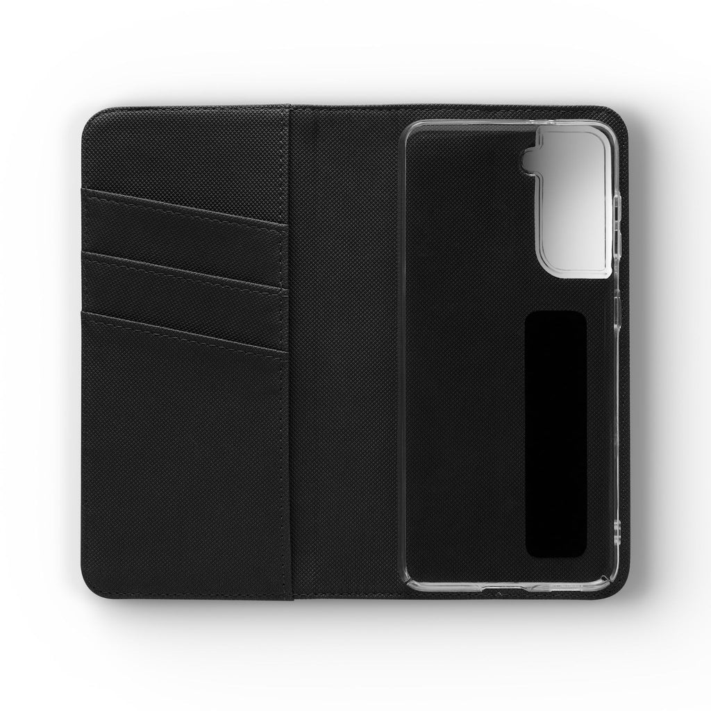 Feathers Flip Case, Phone Case, Protective Cover, Faux Leather Stand Feature Card & Cash Storage, Vibrant Colors, Stylish and Practical