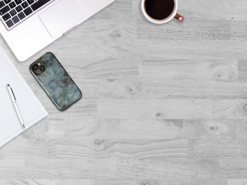 Abstract Floral Phone Case: Tough Protection, Wireless Charging