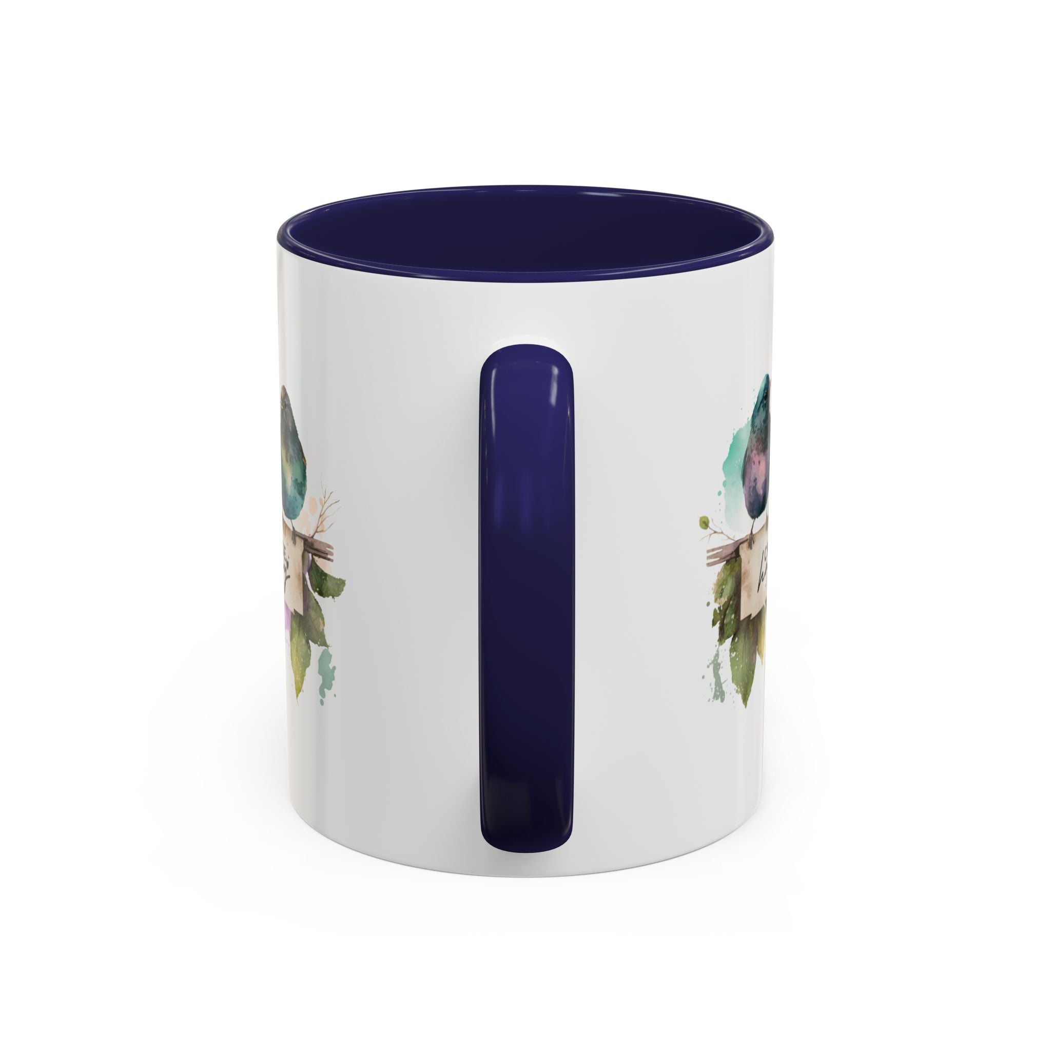 Choose Happy Coffee Mug | Inspirational Mug, Cute Bird Design, Gift for Nature Lovers, Perfect for Friends and Family