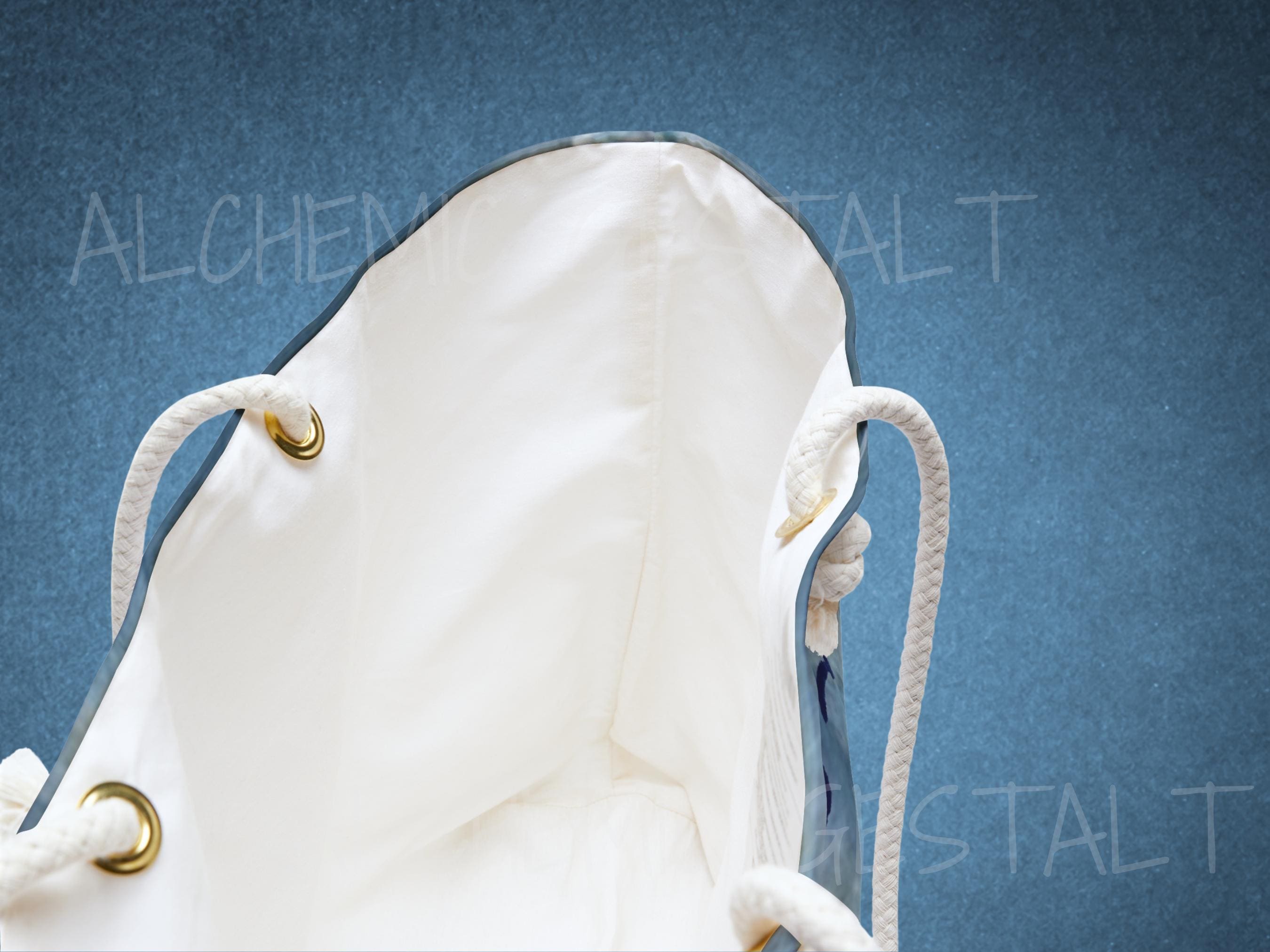 Blue Birds Weekender Bag: Watercolor Travel Tote, Stylish Luggage