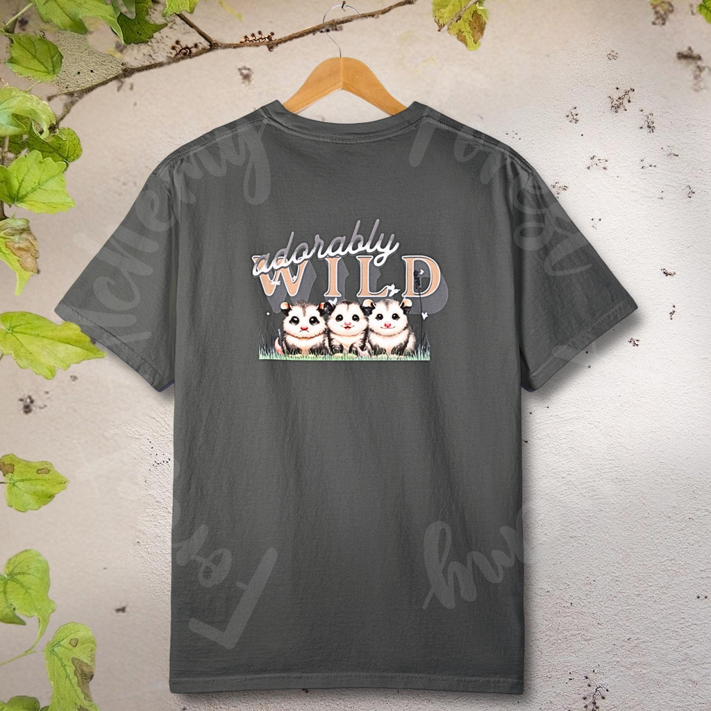 Opossum Tee: Adorably Wild Joey Graphic, 100% Cotton Unisex Shirt