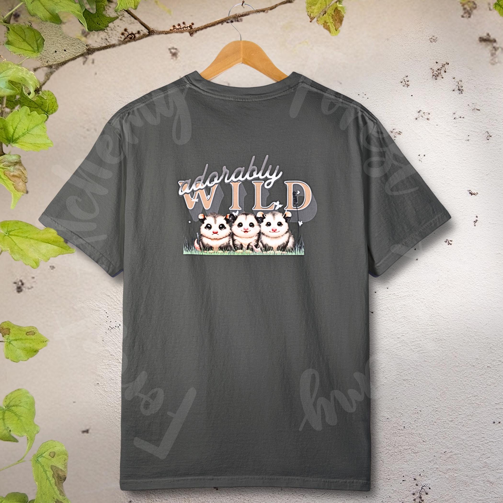 Opossum Tee: Adorably Wild Joey Graphic, 100% Cotton Unisex Shirt
