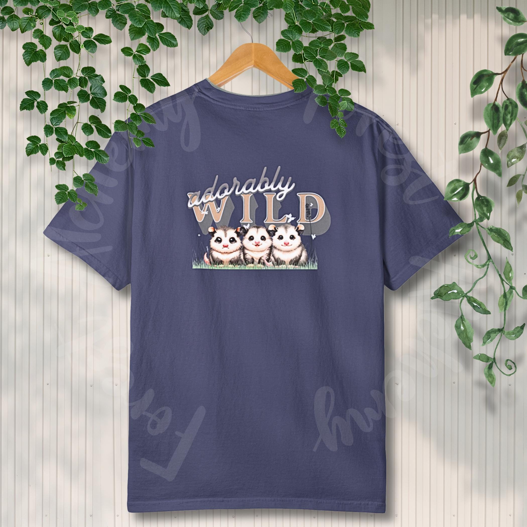 Opossum Tee: Adorably Wild Joey Graphic, 100% Cotton Unisex Shirt