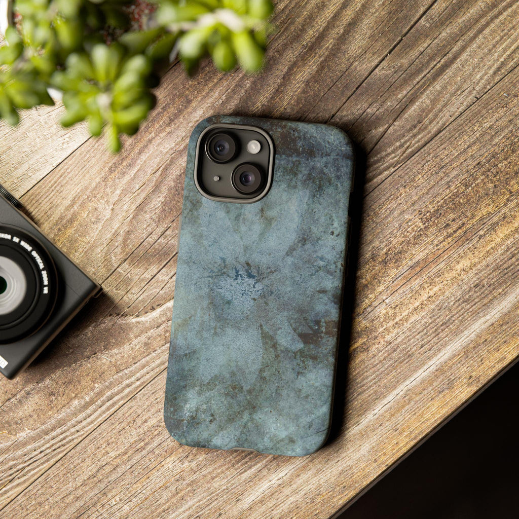 Abstract Floral Phone Case: Tough Protection, Wireless Charging