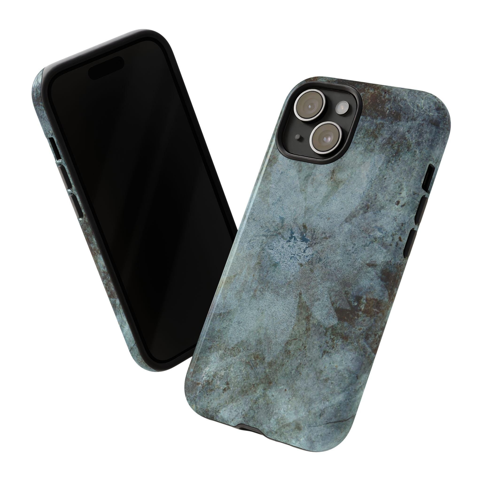Abstract Floral Phone Case: Tough Protection, Wireless Charging