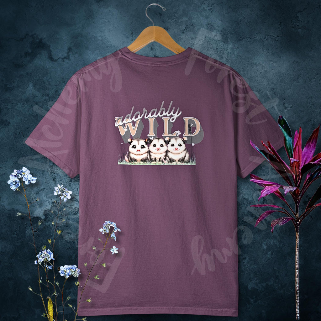 Opossum Tee: Adorably Wild Joey Graphic, 100% Cotton Unisex Shirt