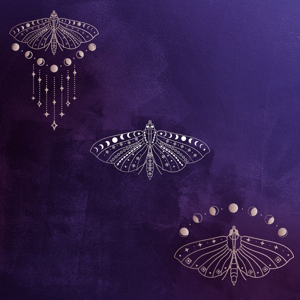 Violet Alchemy Digital Paper Collection: Scrapbook & Collage (Digital Download)