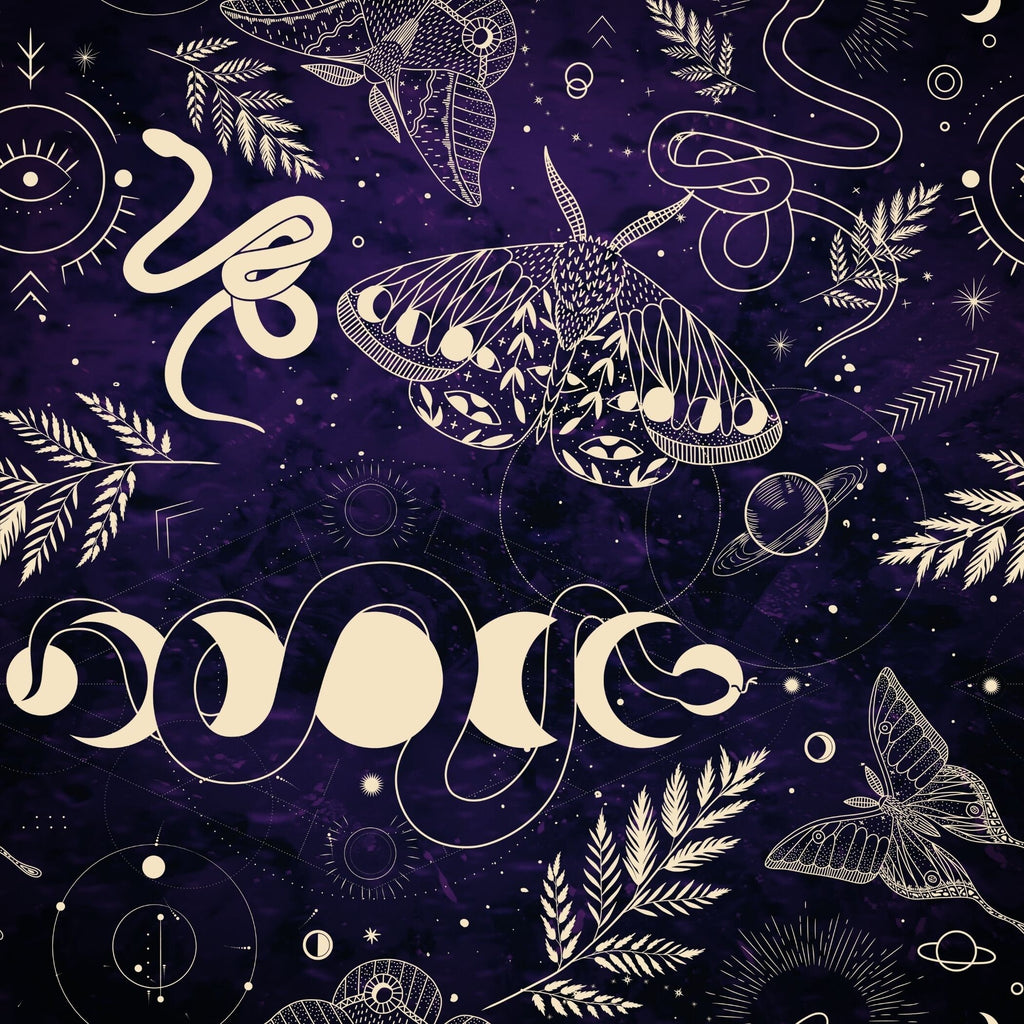 Violet Alchemy Digital Paper Collection: Scrapbook & Collage (Digital Download)