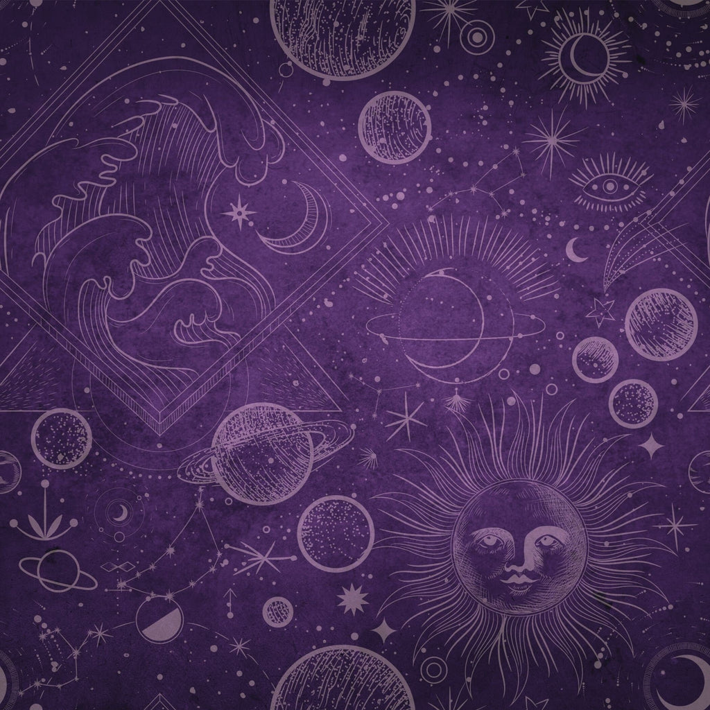 Violet Alchemy Digital Paper Collection: Scrapbook & Collage (Digital Download)