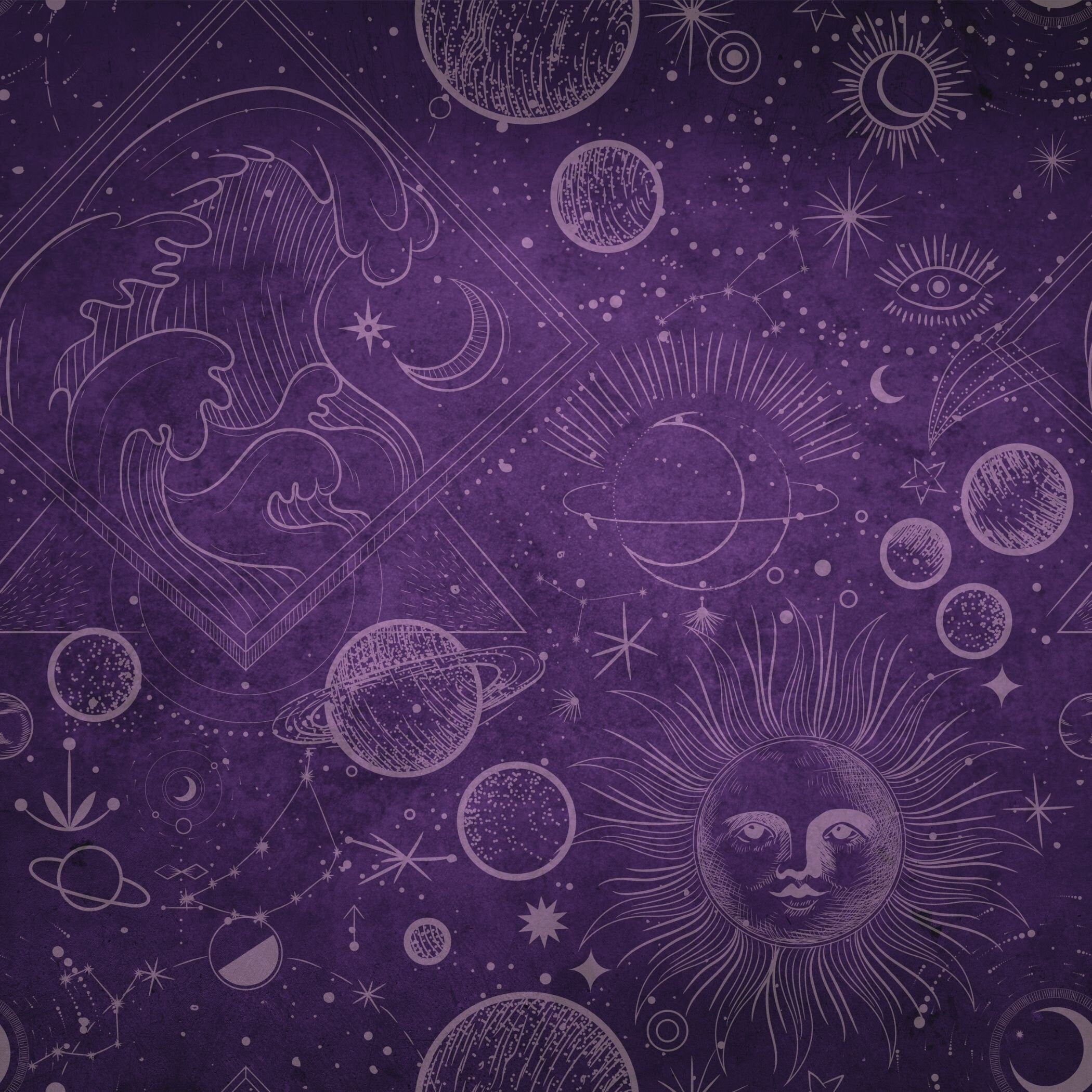 Violet Alchemy Digital Paper Collection: Scrapbook & Collage (Digital Download)