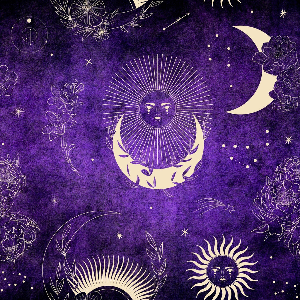 Violet Alchemy Digital Paper Collection: Scrapbook & Collage (Digital Download)