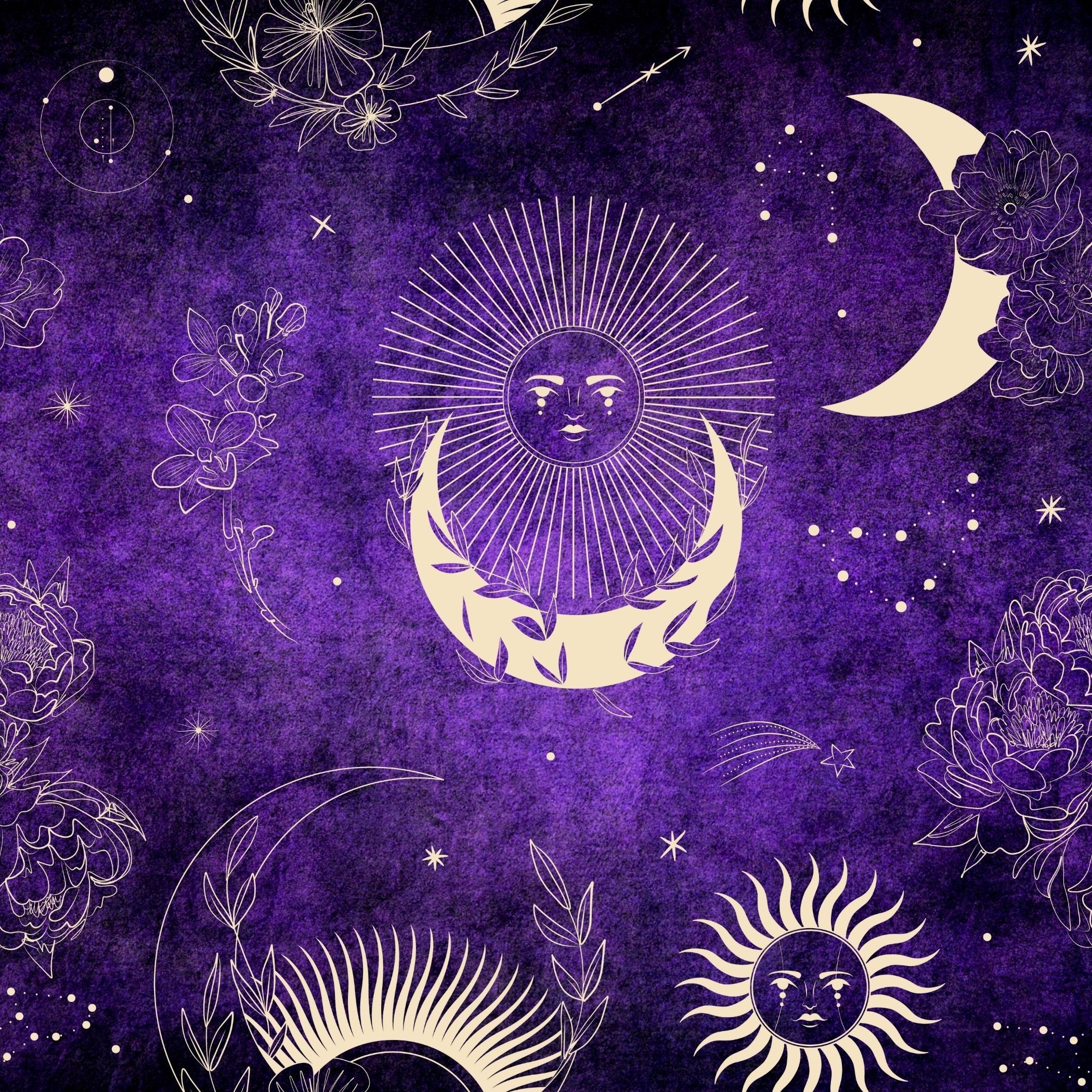 Violet Alchemy Digital Paper Collection: Scrapbook & Collage (Digital Download)