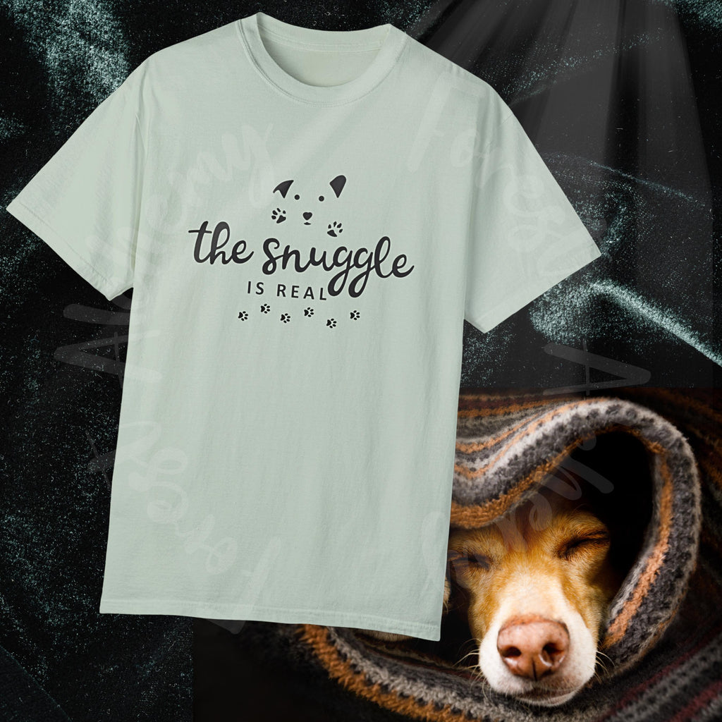 Ultimate Snuggle Factor: The Snuggle is Real Tee in Comfort Colors