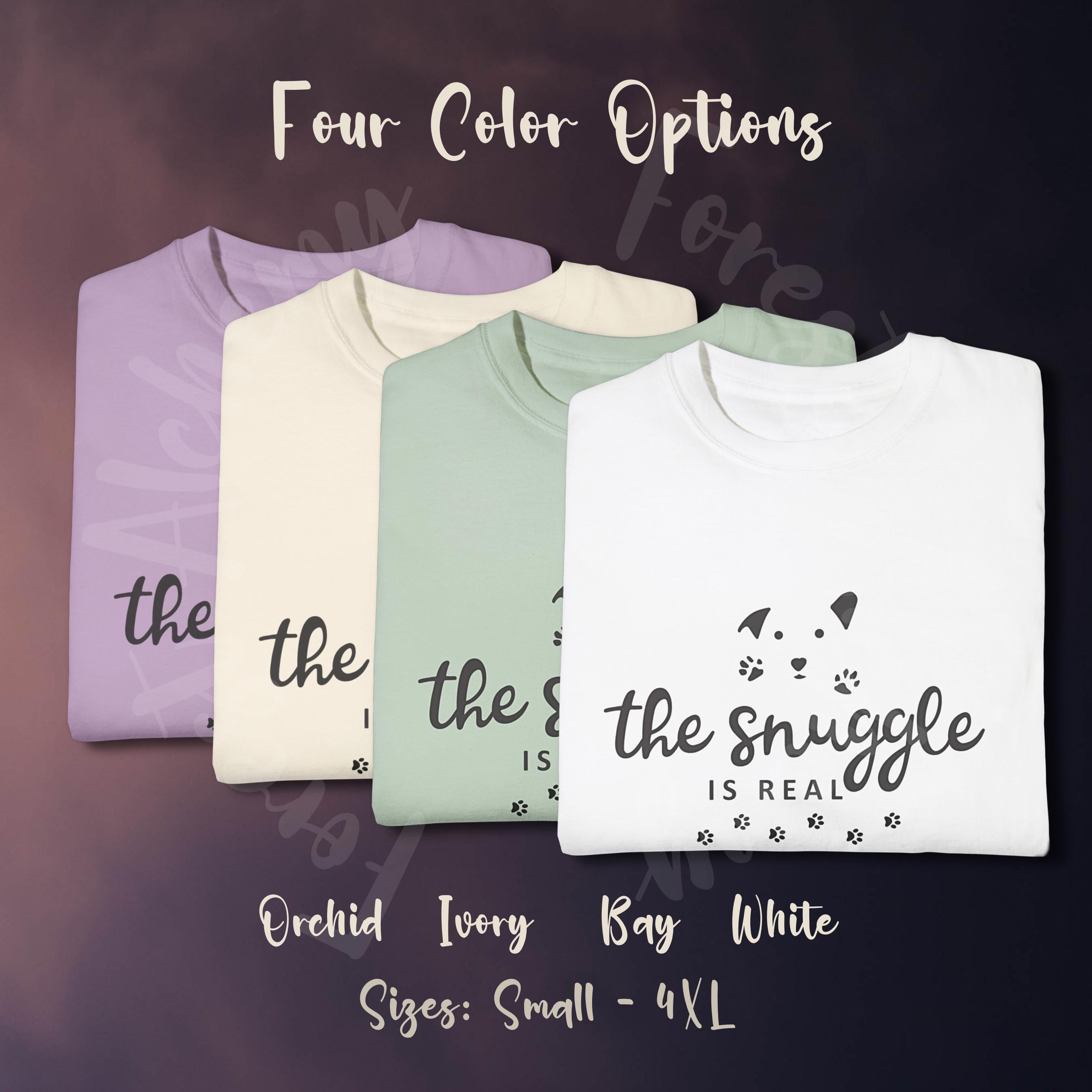 Ultimate Snuggle Factor: The Snuggle is Real Tee in Comfort Colors