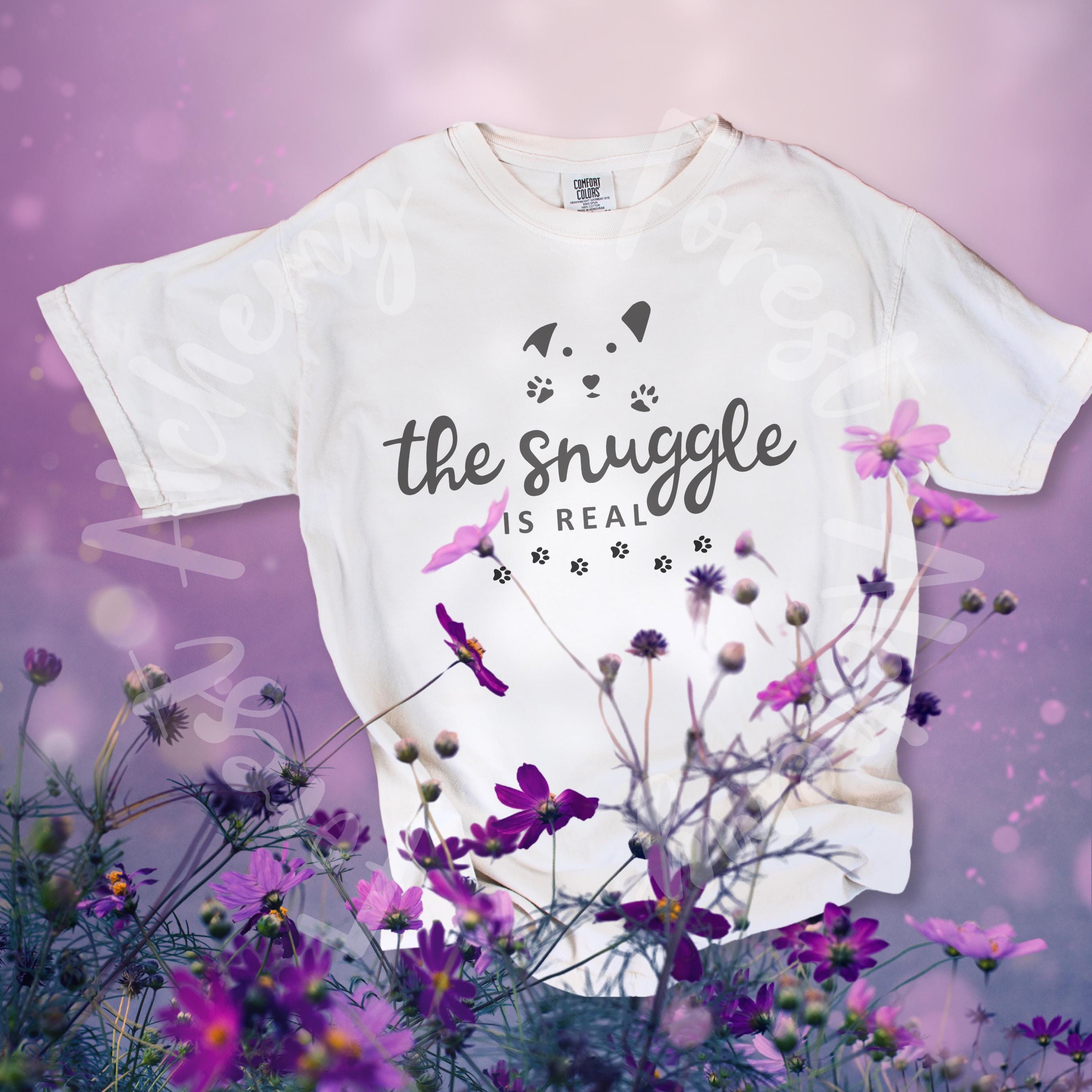 Ultimate Snuggle Factor: The Snuggle is Real Tee in Comfort Colors