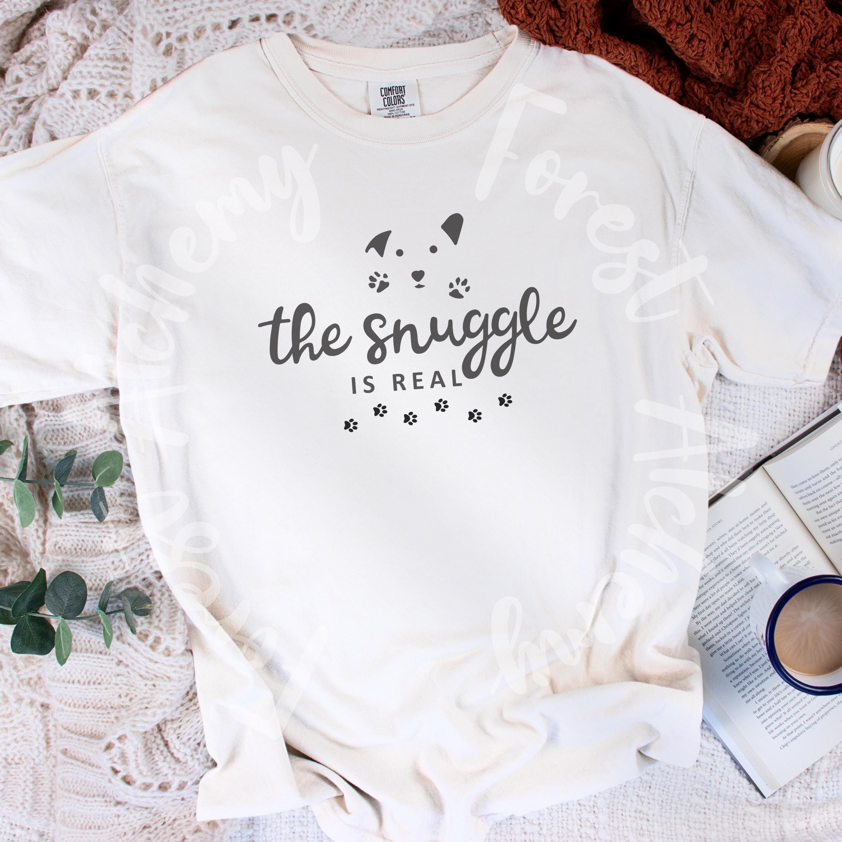 Ultimate Snuggle Factor: The Snuggle is Real Tee in Comfort Colors