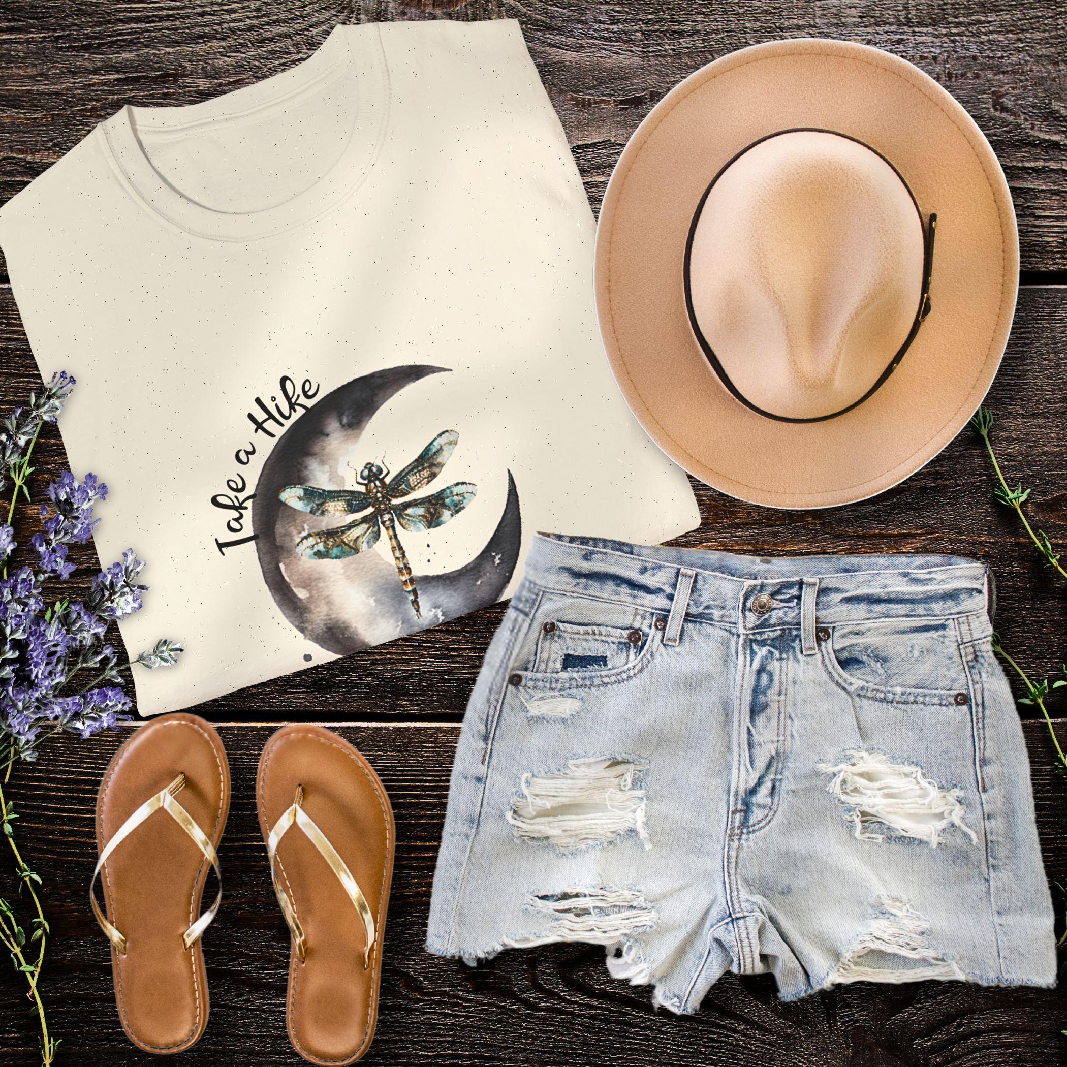 Take a Hike – Dragonfly Moon Graphic Tee